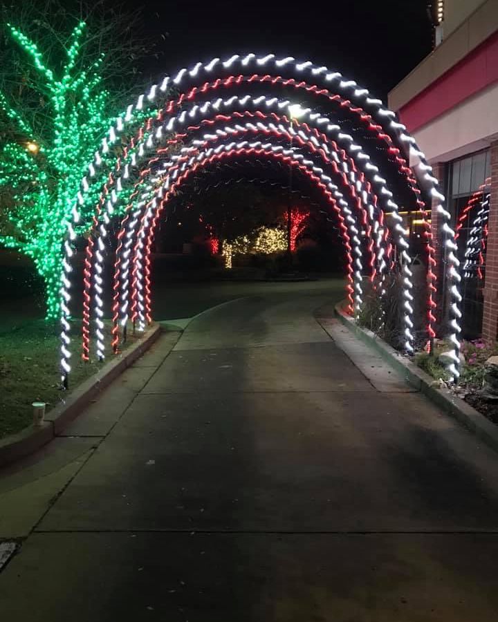 commercial holiday lighting Knoxville TN