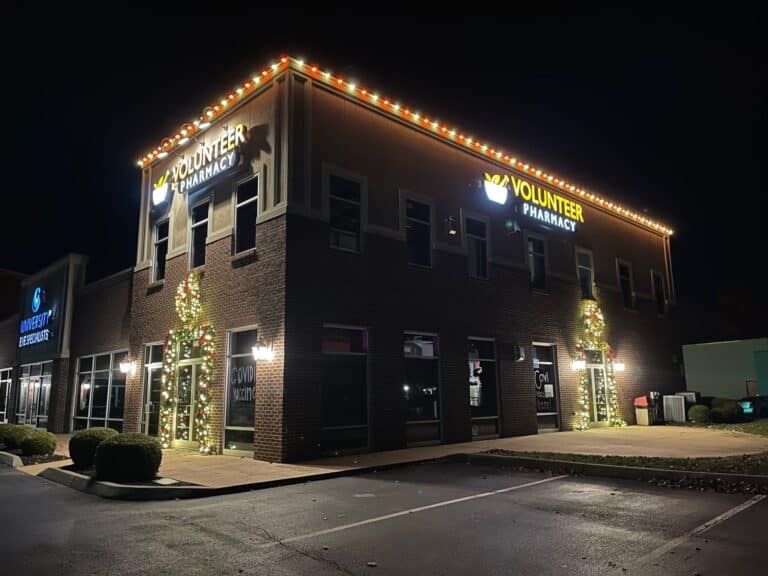 commercial holiday lighting Maryville