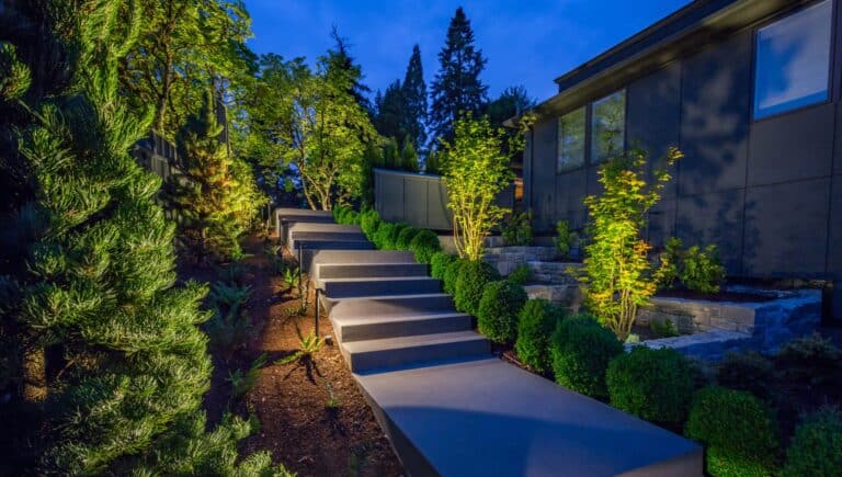 landscape lighting installation Lenoir City TN